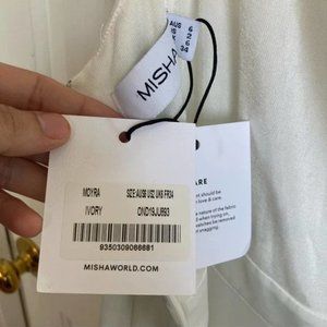 Misha Moyra Pantsuit in Ivory